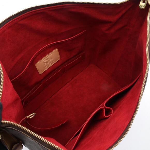 LOUIS VUITTON Brown Monogram Leather Shoulder Bag - Picture 3 of 9